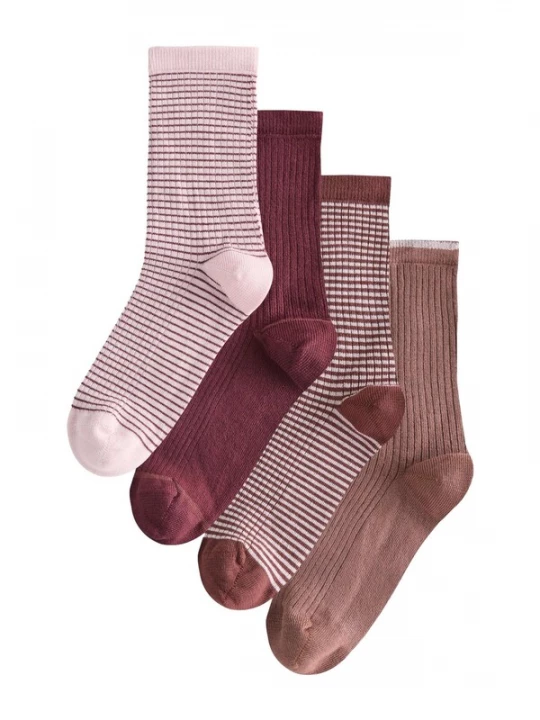 Foto van product Next Sokken bruin / cyclaam / rosa