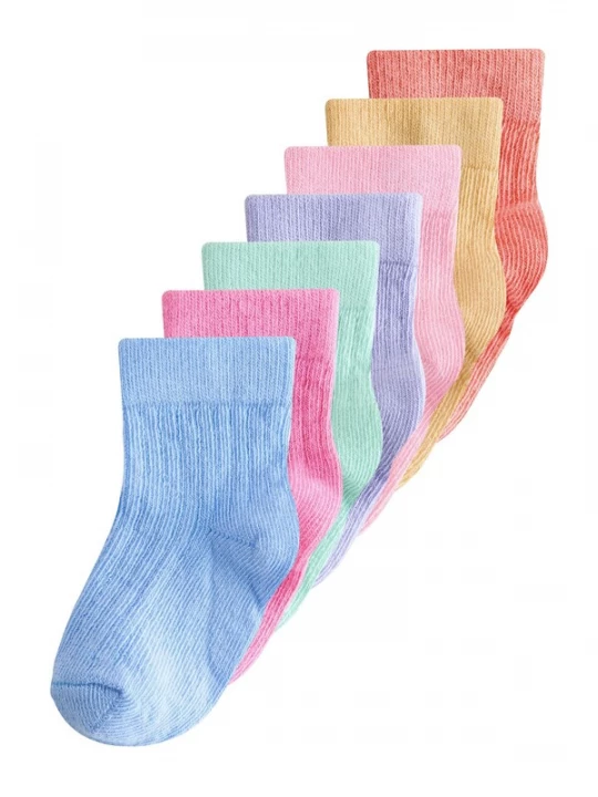 Foto van product Next Sokken geel / mintgroen / rosa / roestrood