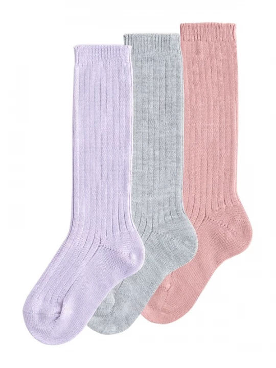 Foto van product Next Sokken grijs gemêleerd / lavendel / rosa