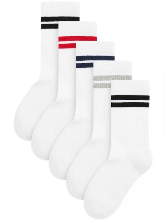 Foto van product Next Sokken grijs / rood / zwart / wit