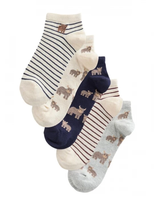 Foto van product Next Sokken 'Hamish' camel / sand / navy / lichtgrijs