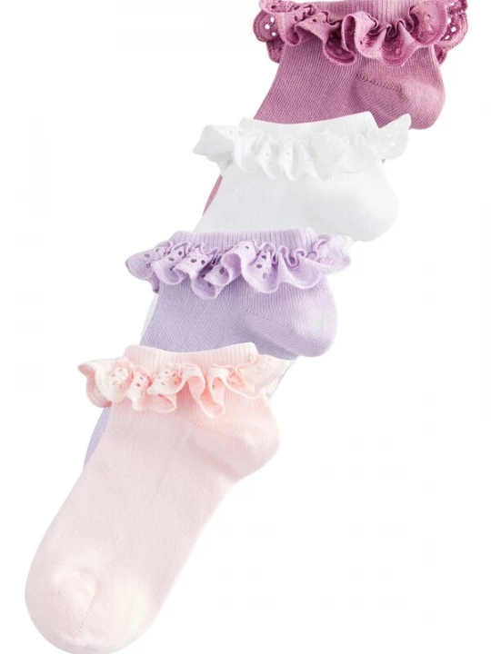 Foto van product Next Sokken lavendel / rosé / eosine / wit