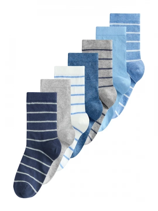 Foto van product Next Sokken lichtblauw / donkerblauw / grijs