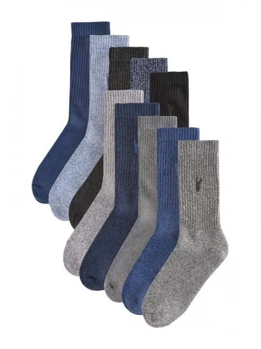 Foto van product Next Sokken marine / blauw gemêleerd / grijs gemêleerd / zwart