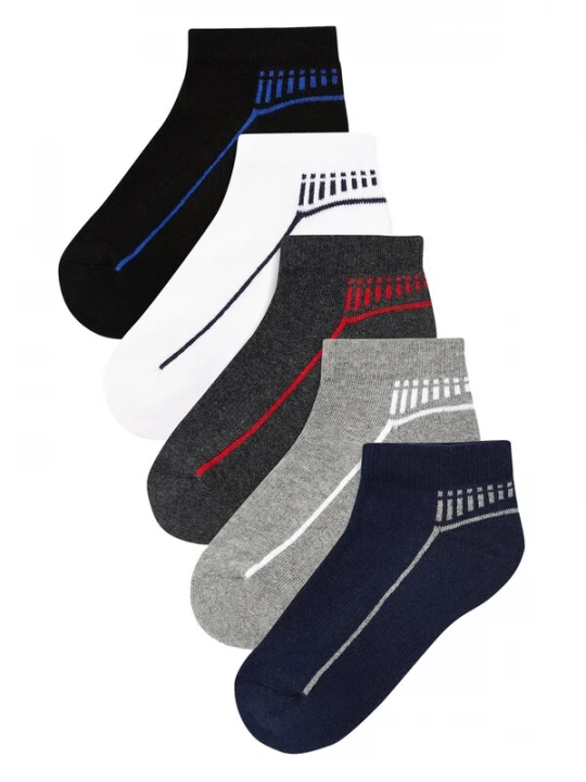 Foto van product Next Sokken navy / donkergrijs / zwart / wit