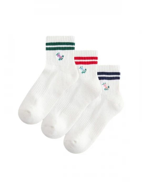 Foto van product Next Sokken navy / donkergroen / rood / wit
