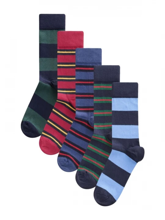 Foto van product Next Sokken navy / lichtblauw / groen / rood