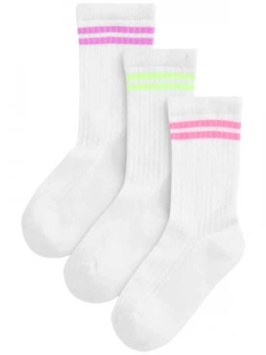 Foto van product Next Sokken neongeel / fuchsia / lichtroze / wit
