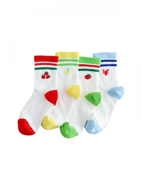 Foto van product Next Sokken pastelblauw / geel / grasgroen / rood / wit