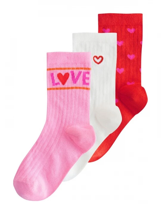 Foto van product Next Sokken pink / lichtroze / rood / wit