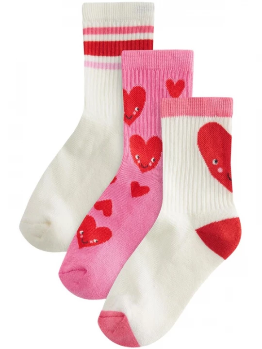 Foto van product Next Sokken pink / rood / wolwit