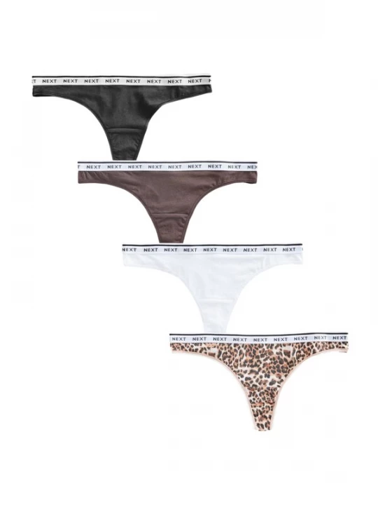 Foto van product Next String bruin / donkerbruin / zwart / wit