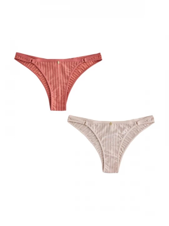 Foto van product Next String ecru / zalm roze