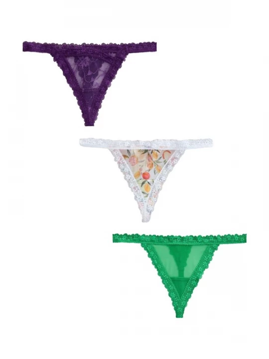 Foto van product Next String groen / donkerlila / oranje / wit