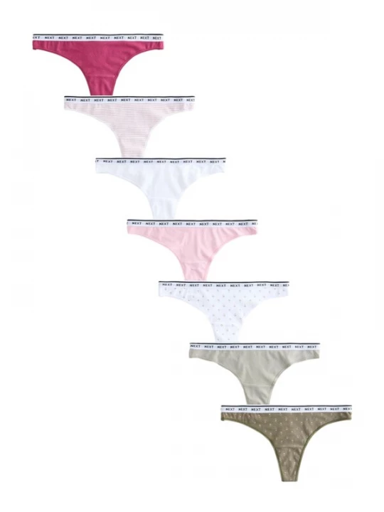 Foto van product Next String kaki / olijfgroen / rosa / magenta / zwart / wit