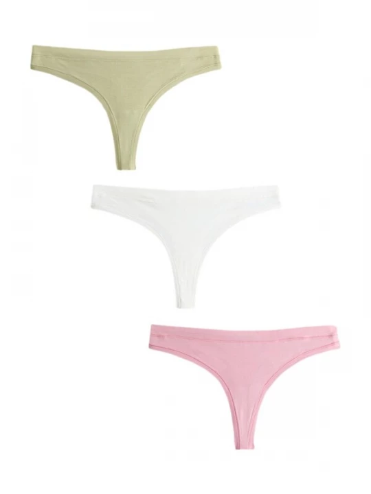 Foto van product Next String olijfgroen / pitaja roze / wit