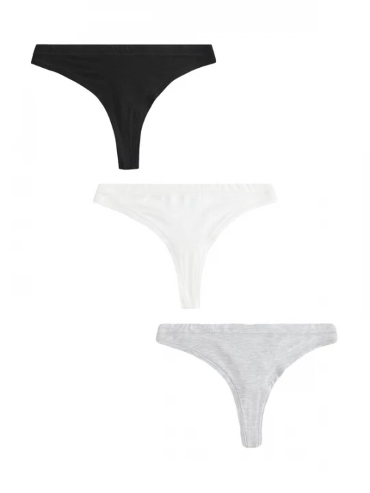 Foto van product Next String 'Ultimate Comfort' grijs gemêleerd / zwart / wit