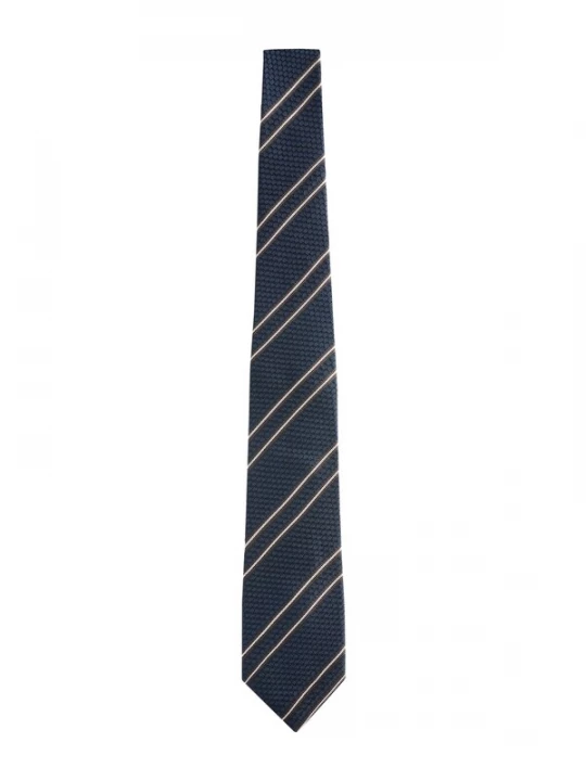 Foto van product Next Stropdas lichtbeige / navy / aardetinten