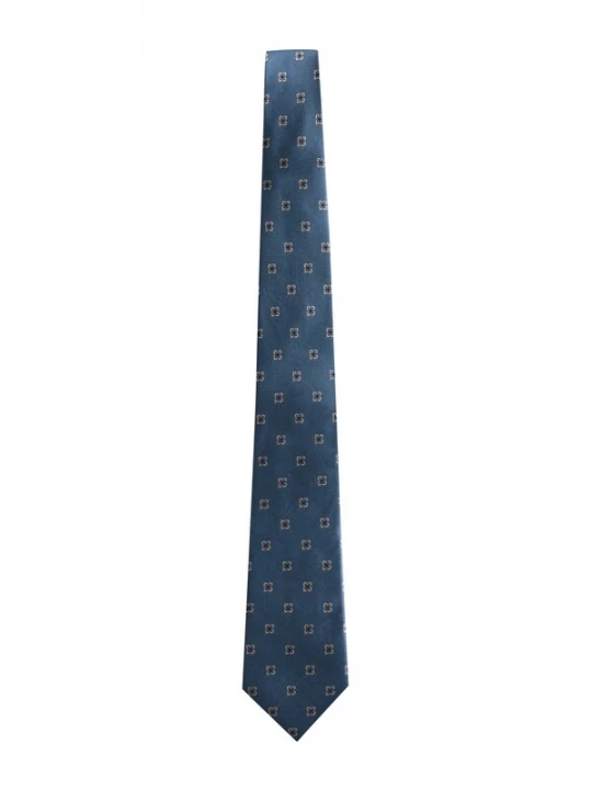 Foto van product Next Stropdas navy / greige / donkerrood