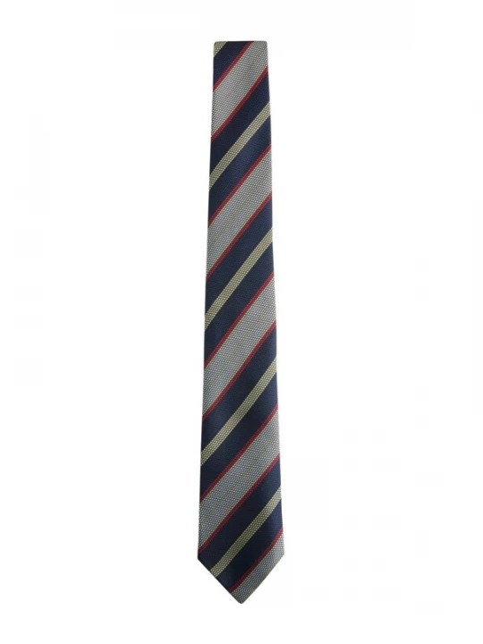 Foto van product Next Stropdas navy / olijfgroen / bourgogne / wolwit