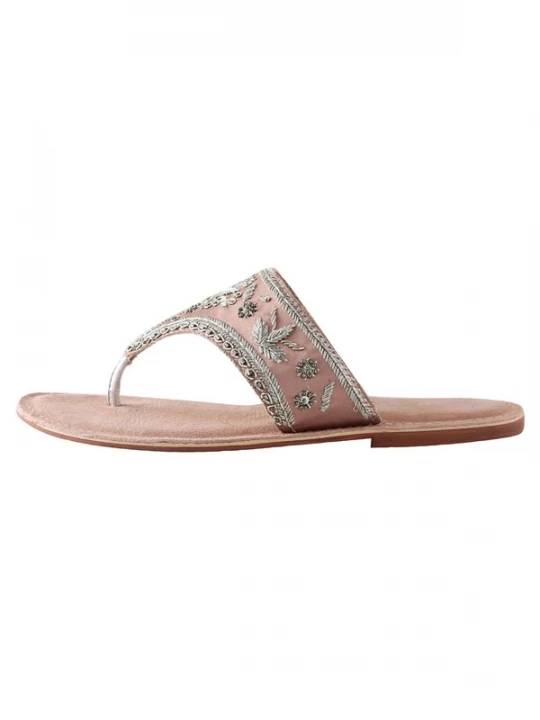 Foto van product Next Teenslipper 'Forever Comfort® ' beige / zilver