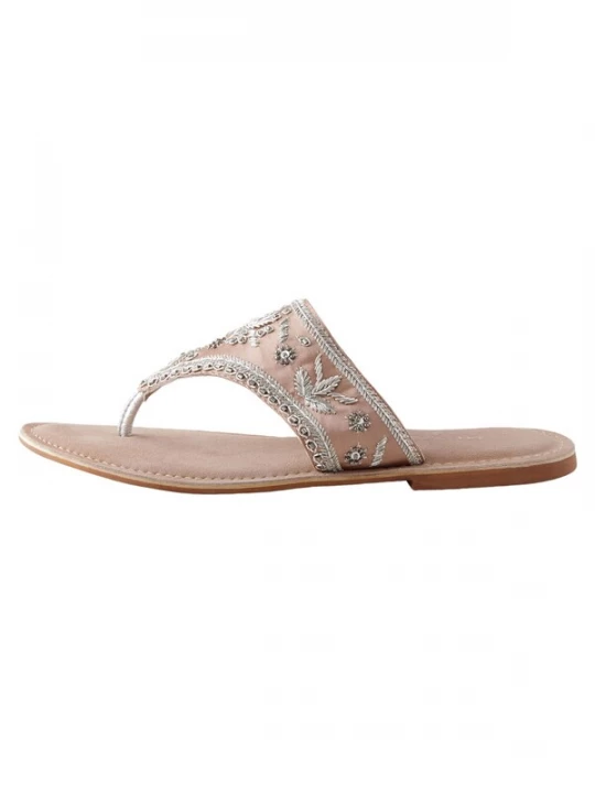 Foto van product Next Teenslipper 'Forever Comfort' poederroze / zilver