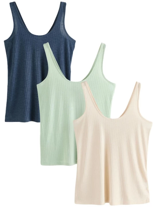 Foto van product Next Top beige / navy / mintgroen