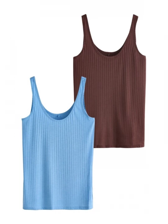 Foto van product Next Top blauw / chocoladebruin