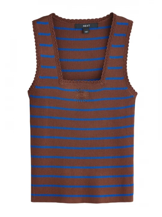Foto van product Next Top blauw / chocoladebruin