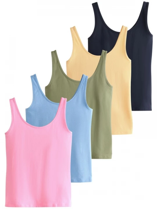 Foto van product Next Top blauw / geel / olijfgroen / rosa