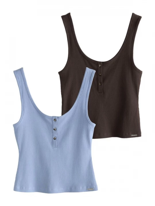 Foto van product Next Top duifblauw / donkerbruin