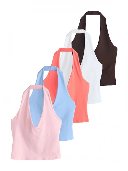 Foto van product Next Top lichtblauw / bruin / koraal / rosa / wit
