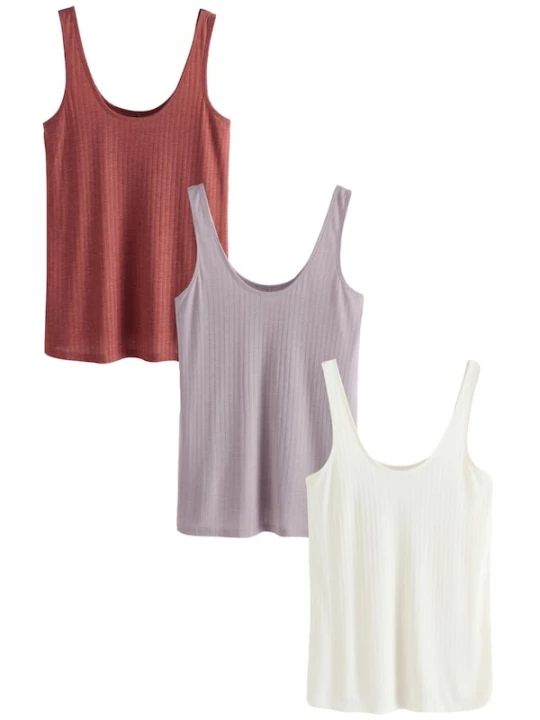 Foto van product Next Top lila / wijnrood / wit