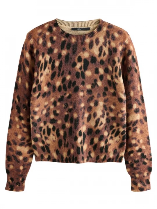 Foto van product Next Trui beige / donkerbeige / zwart