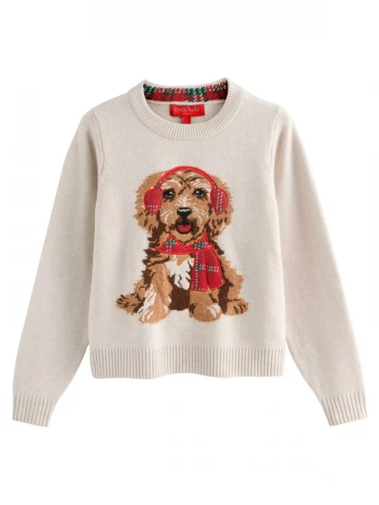 Foto van product Next Trui beige / gemengde kleuren