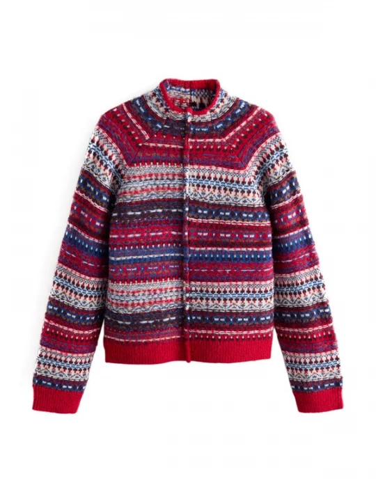 Foto van product Next Trui blauw / aubergine / rood / wit