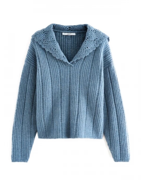 Foto van product Next Trui blauw gemêleerd