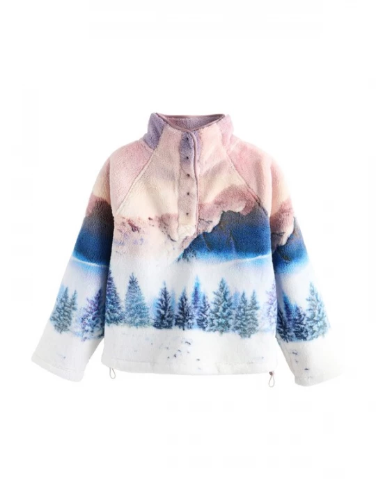 Foto van product Next Trui blauw / oudroze / wit