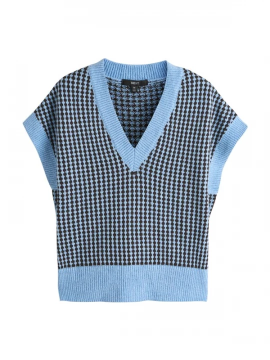 Foto van product Next Trui blauw / zwart