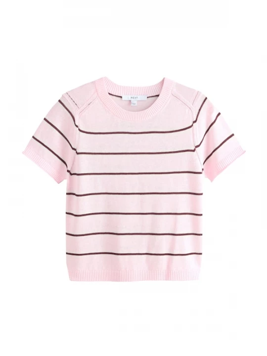 Foto van product Next Trui rosa / bourgogne / wit