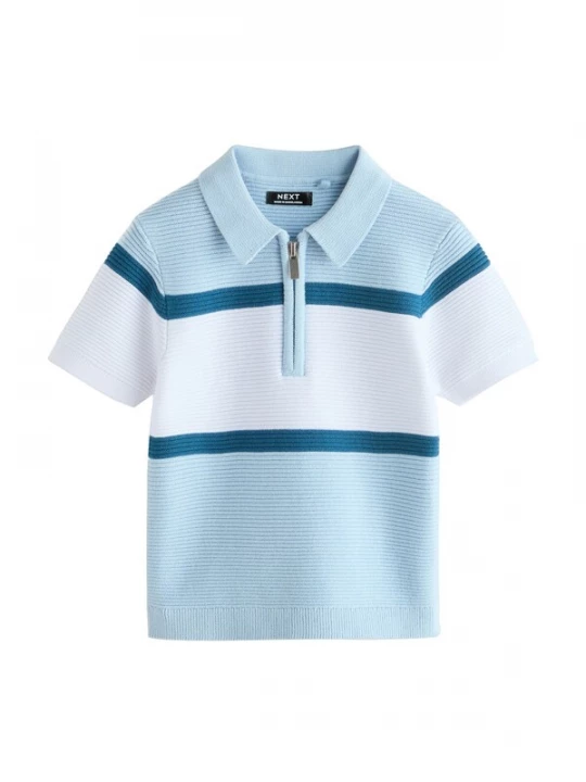 Foto van product Next Trui cyaan blauw / lichtblauw / wit