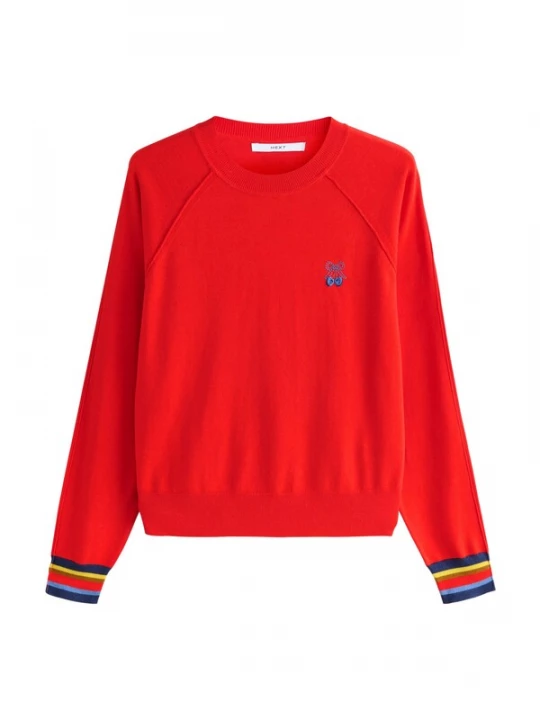 Foto van product Next Trui donkerblauw / geel / rood