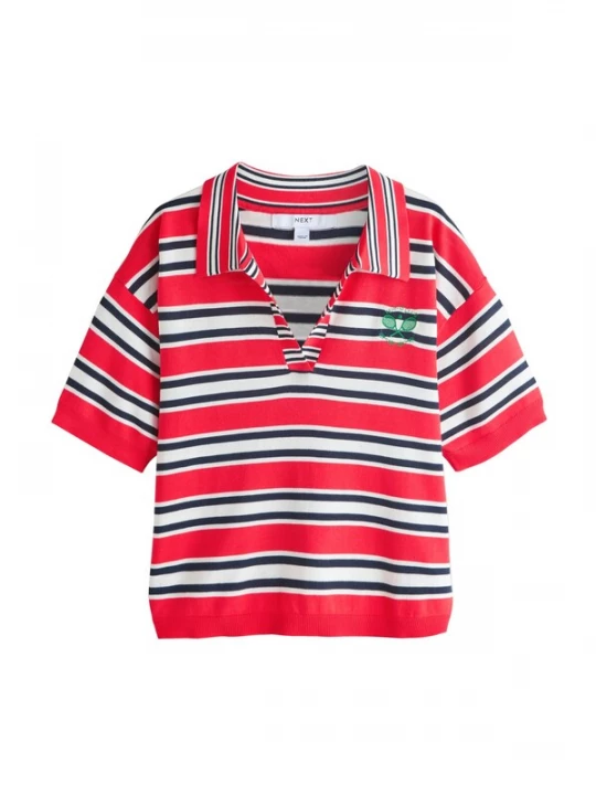 Foto van product Next Trui donkerblauw / rood / wit