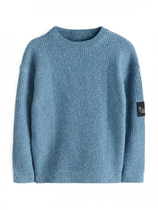 Foto van product Next Trui duifblauw / zwart
