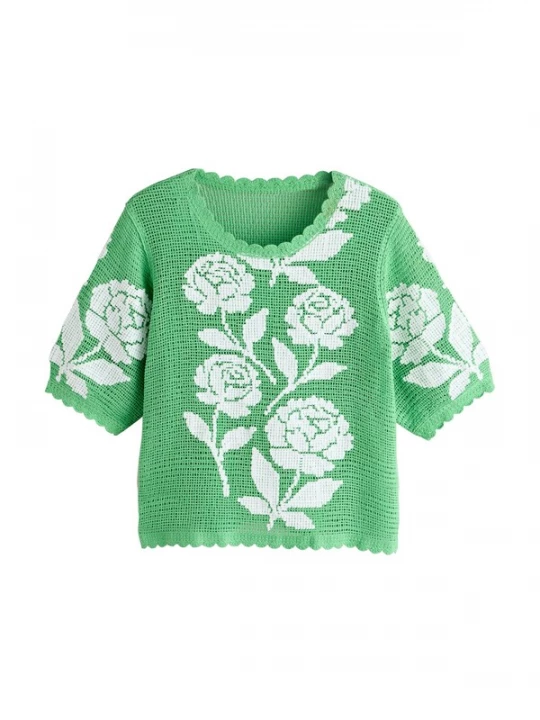 Foto van product Next Trui groen / wit