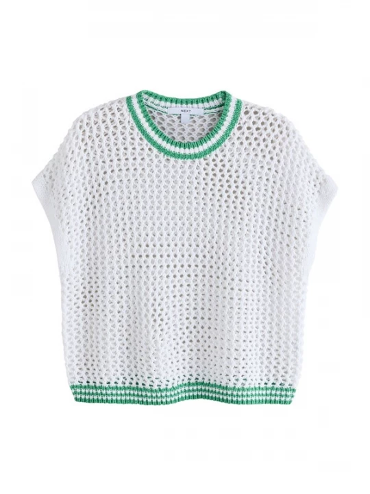 Foto van product Next Trui groen / wit