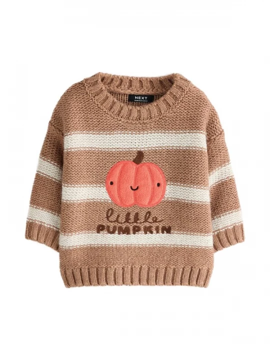 Foto van product Next Trui 'Halloween' crème / bruin / donkerbruin / lichtrood