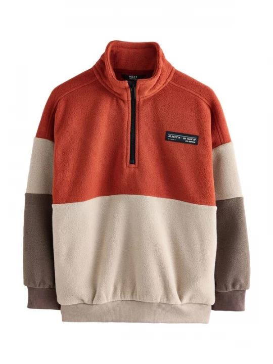 Foto van product Next Trui ivoor / mokka / oranje / zwart