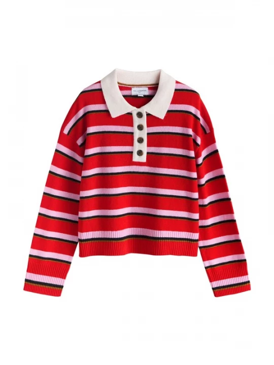 Foto van product Next Trui lichtbeige / pastelroze / rood / zwart