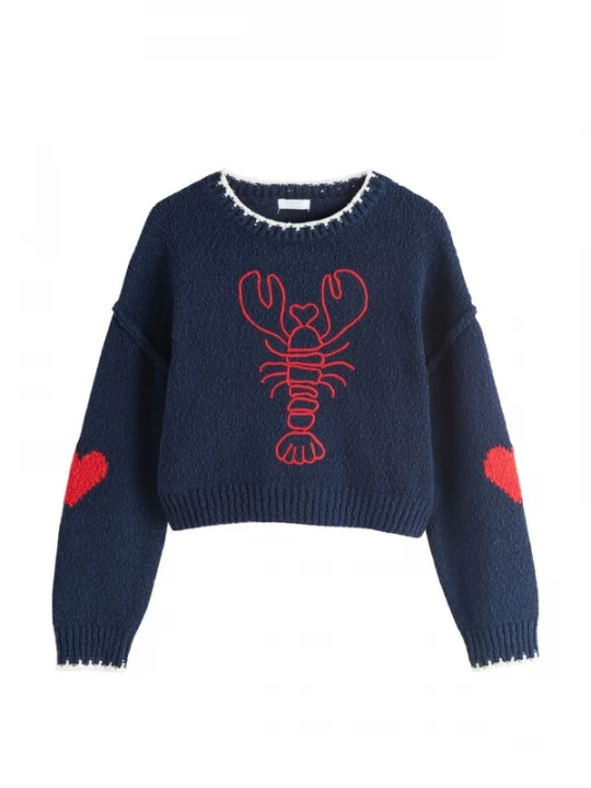 Foto van product Next Trui navy / rood / wit